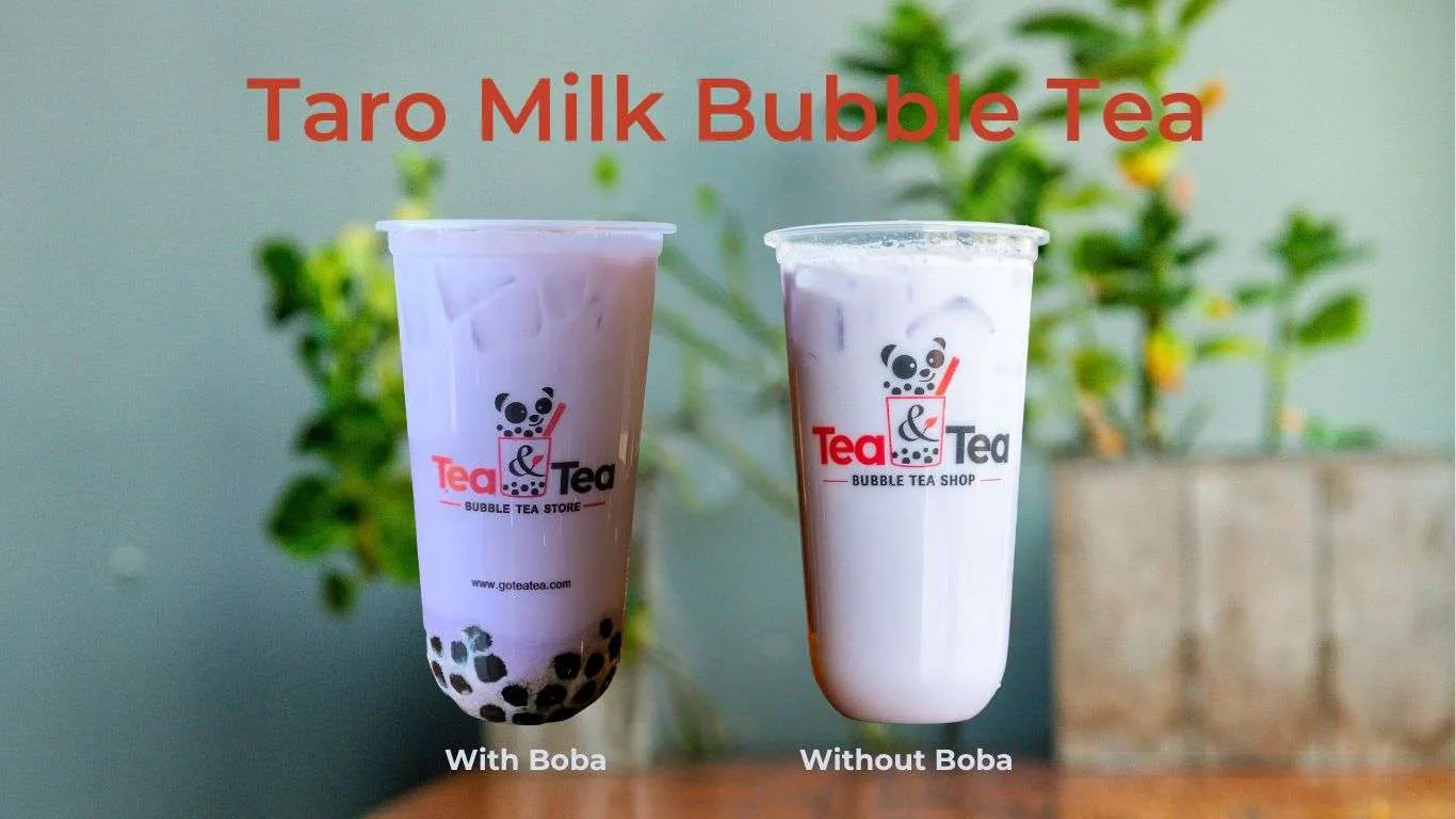 What Does Taro Bubble Tea Taste Like? - Tea & Tea Bubble Tea Shop